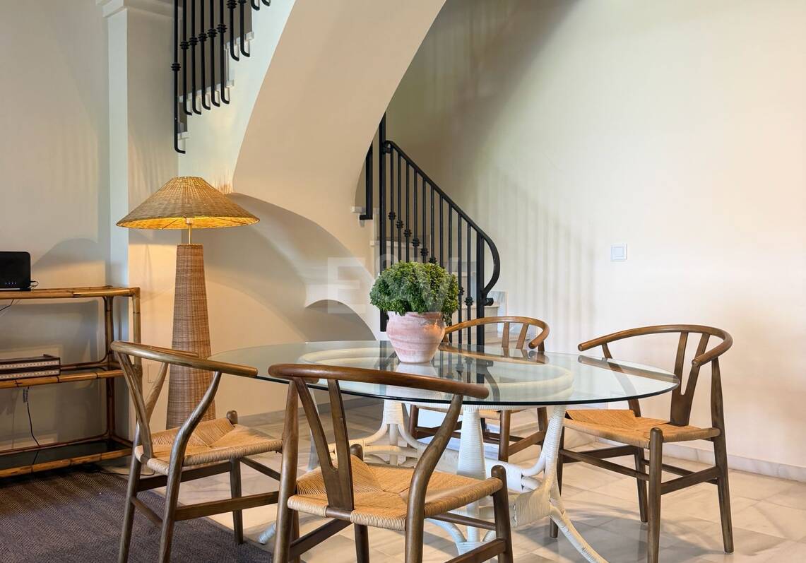 Andalusian charm in Nagüeles, Peaceful Garden Townhouse on Marbella's Golden Mile