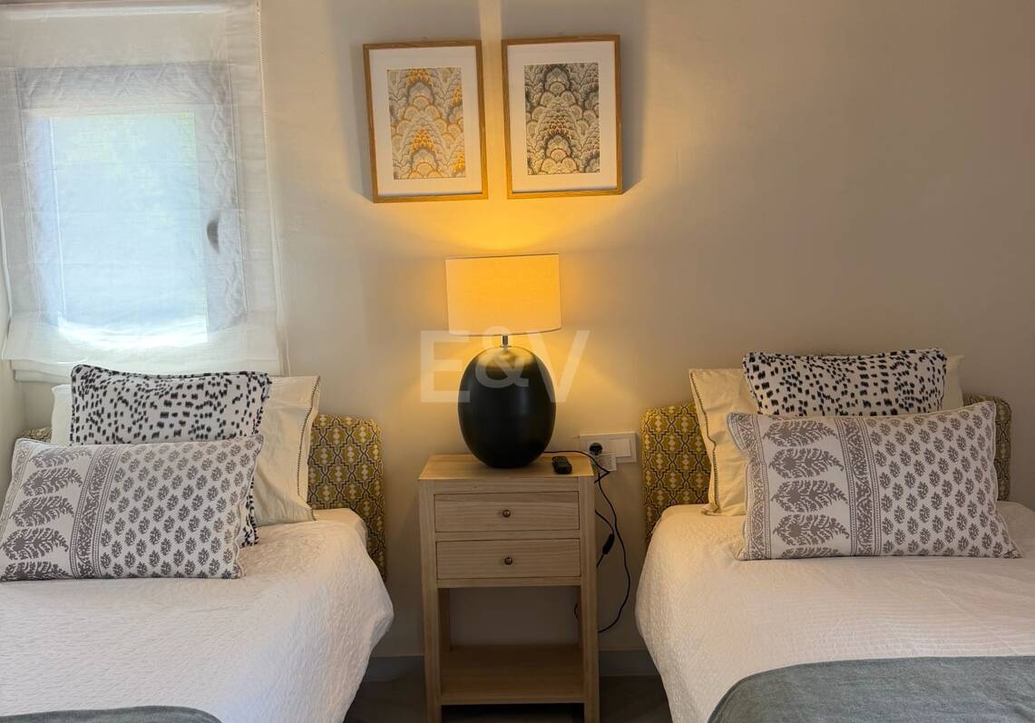 Andalusian charm in Nagüeles, Peaceful Garden Townhouse on Marbella's Golden Mile
