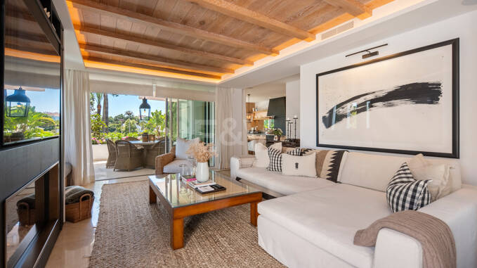 Elegante apartamento en el corazón de Puente Romano Beach Resort