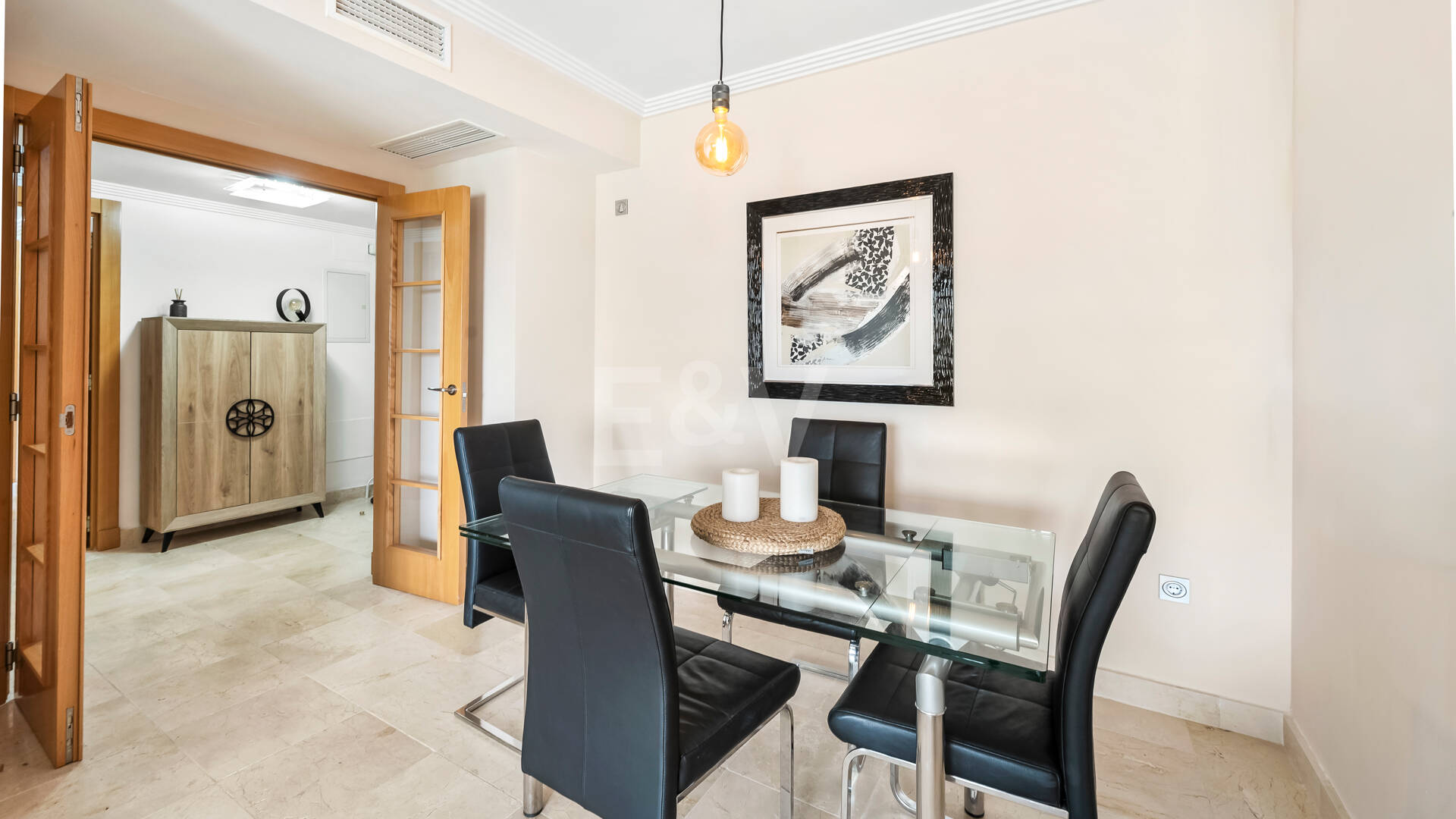 Apartamento en Flamingos Golf con vistas al mar y al golf