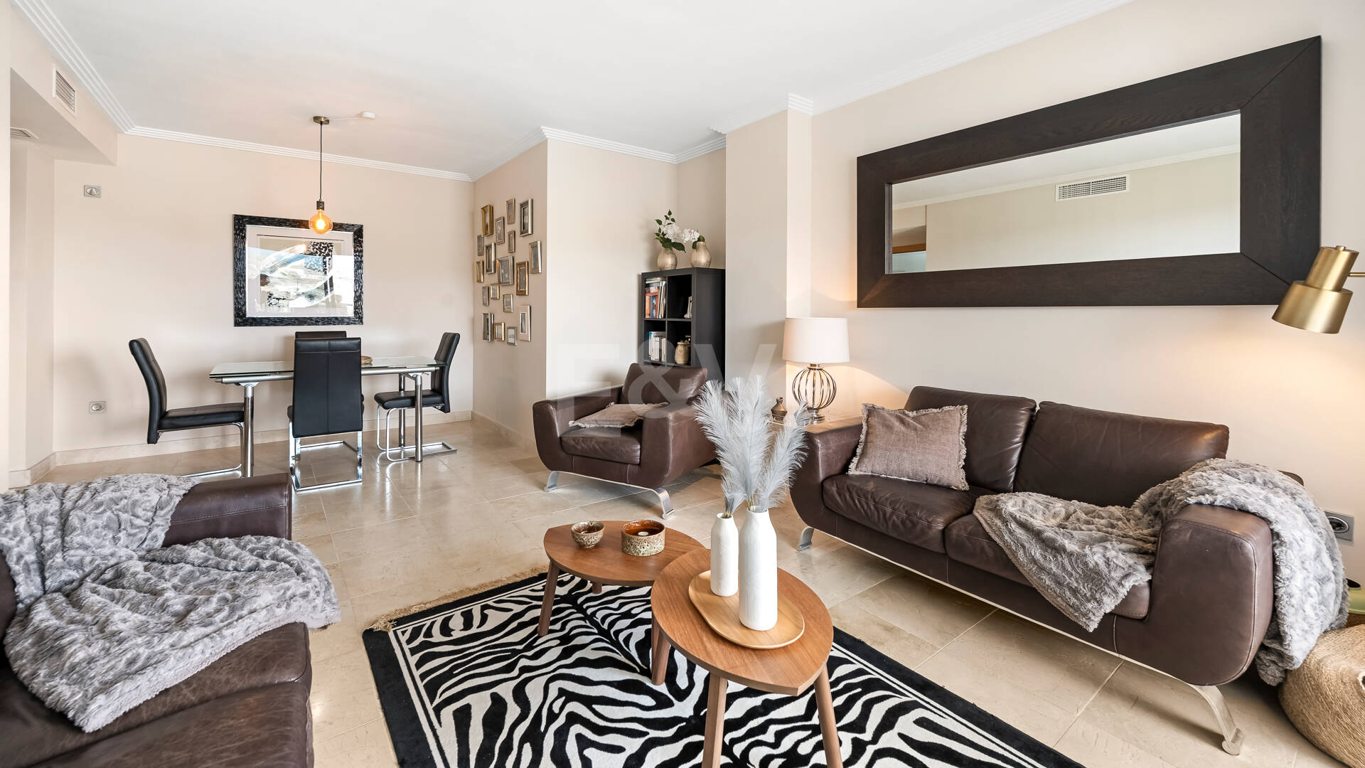 Apartamento en Flamingos Golf con vistas al mar y al golf