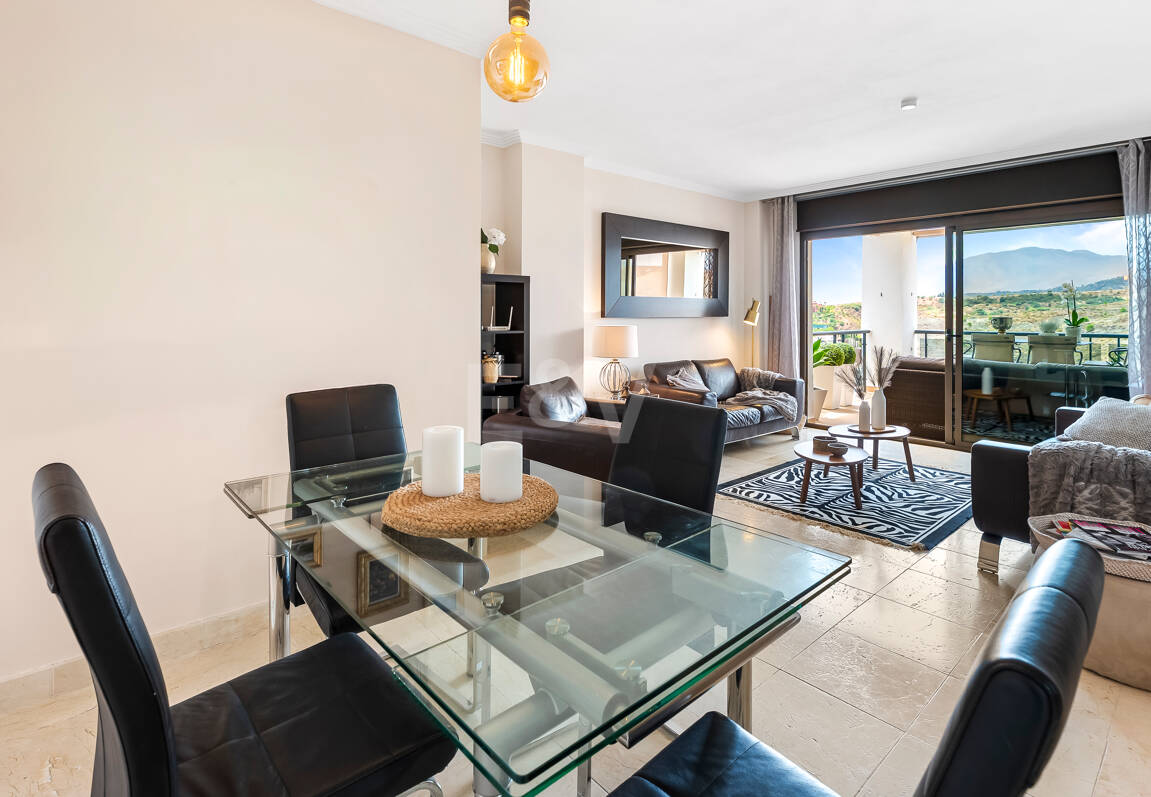 Apartamento en Flamingos Golf con vistas al mar y al golf