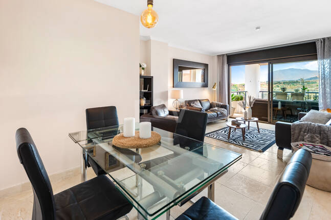 Apartamento en Flamingos Golf con vistas al mar y al golf