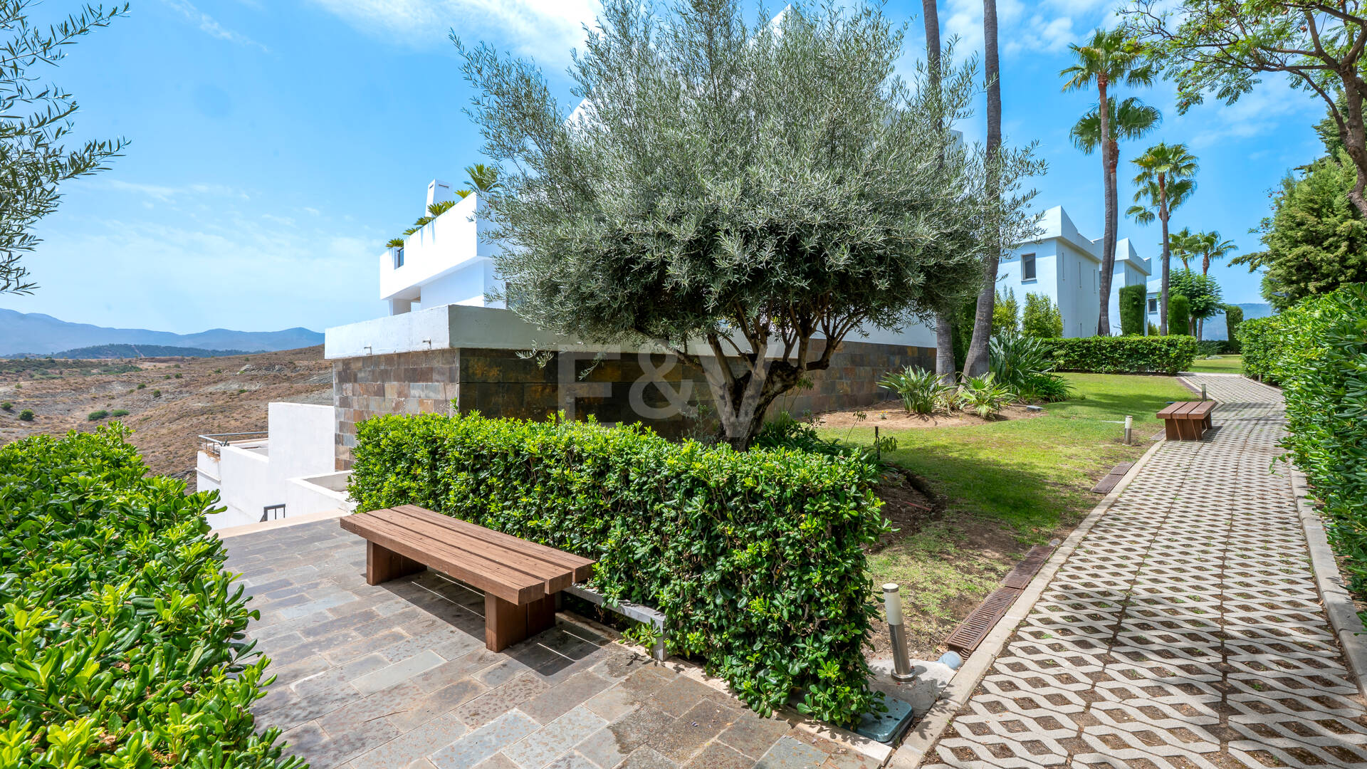 Apartamento en Flamingos Golf con vistas al mar y al golf