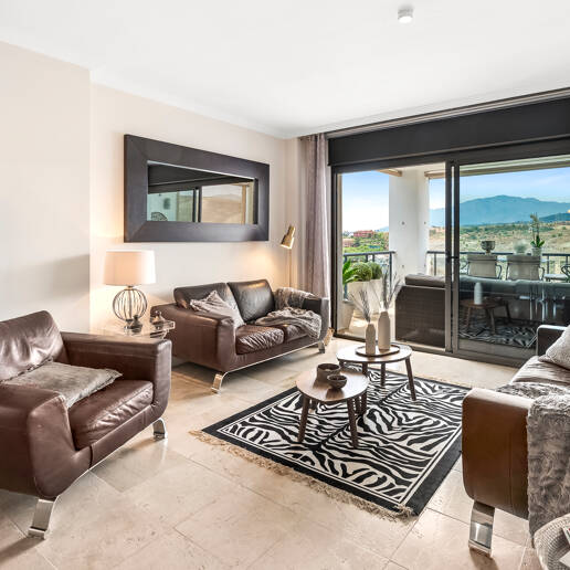 Apartamento en Flamingos Golf con vistas al mar y al golf