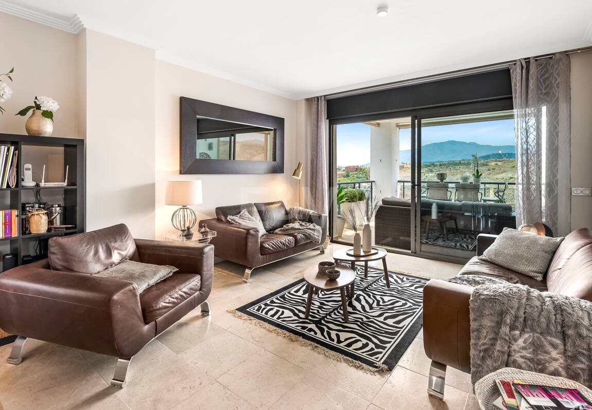 Apartamento en Flamingos Golf con vistas al mar y al golf