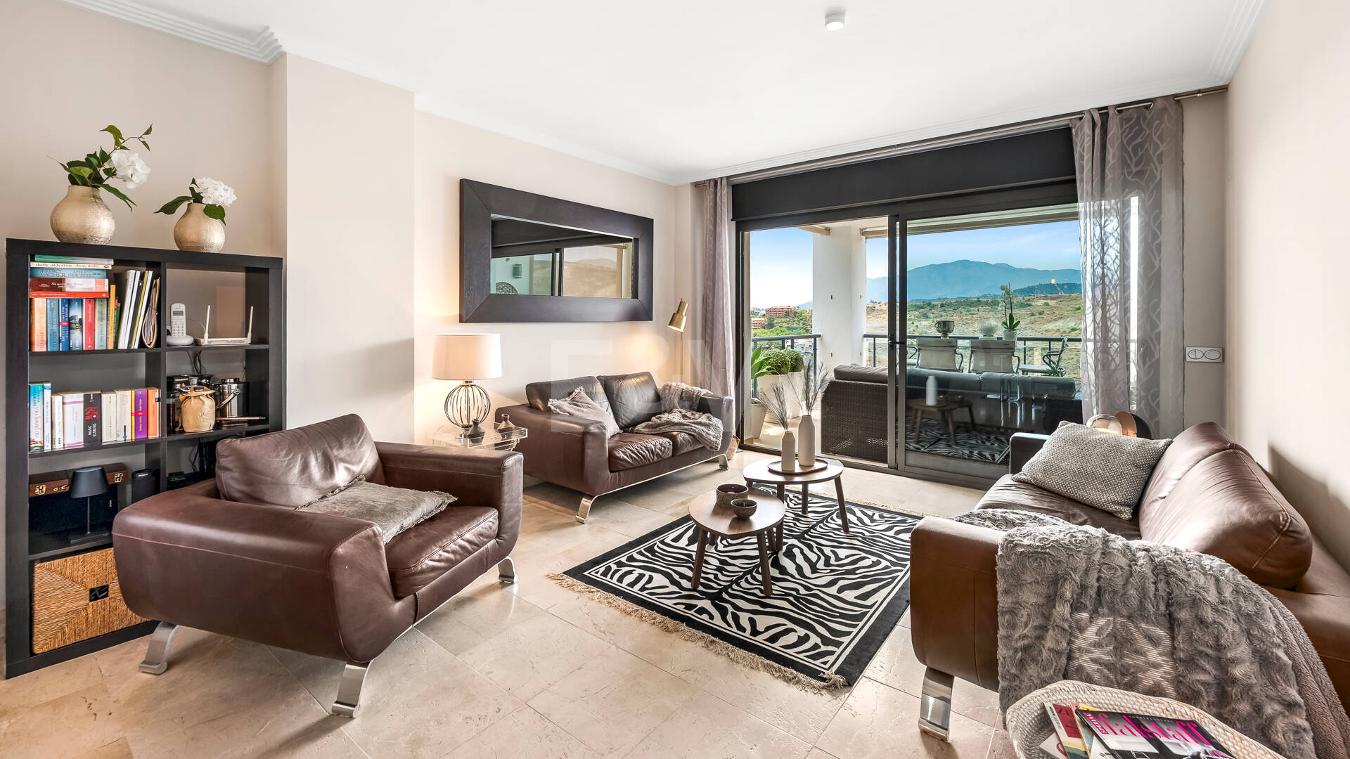 Apartamento en Flamingos Golf con vistas al mar y al golf
