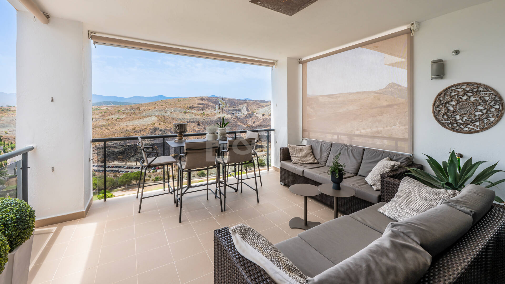 Apartamento en Flamingos Golf con vistas al mar y al golf