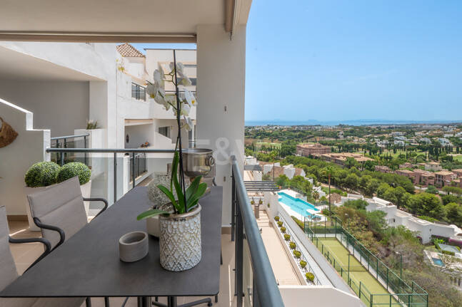 Apartamento en Flamingos Golf con vistas al mar y al golf