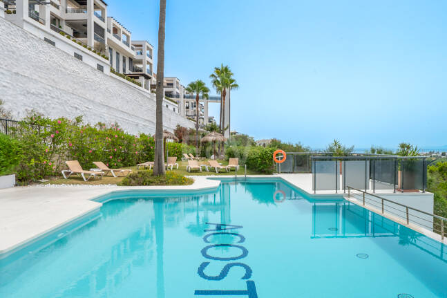 Apartamento en Flamingos Golf con vistas al mar y al golf