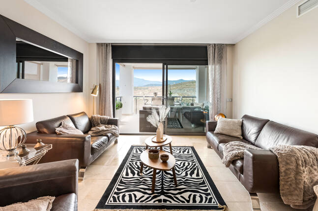 Apartamento en Flamingos Golf con vistas al mar y al golf