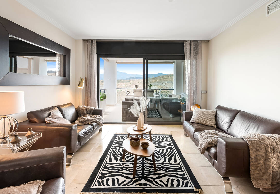 Apartamento en Flamingos Golf con vistas al mar y al golf