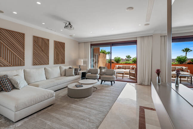 Appartement Terrasse à louer en Marbella Golden Mile, Marbella (Toutes les zones)