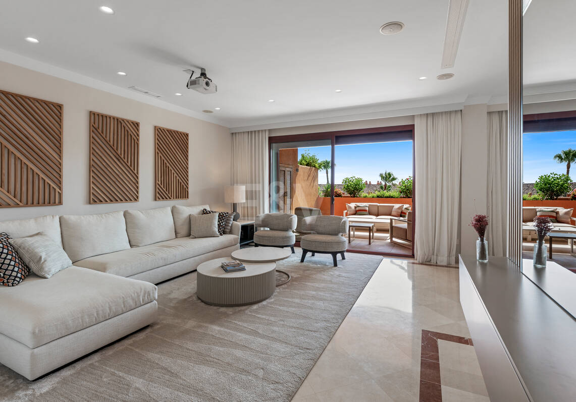 Appartement Terrasse à louer en Marbella Golden Mile, Marbella (Toutes les zones)