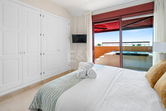 Appartement Terrasse à louer en Marbella Golden Mile, Marbella (Toutes les zones)