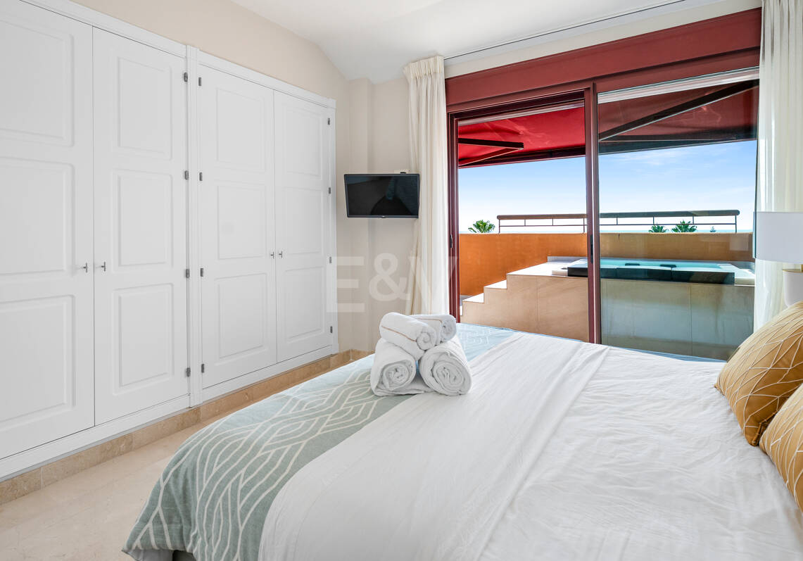 Appartement Terrasse à louer en Marbella Golden Mile, Marbella (Toutes les zones)