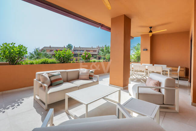Appartement Terrasse à louer en Marbella Golden Mile, Marbella (Toutes les zones)