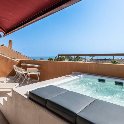 Appartement Terrasse à louer en Marbella Golden Mile, Marbella (Toutes les zones)