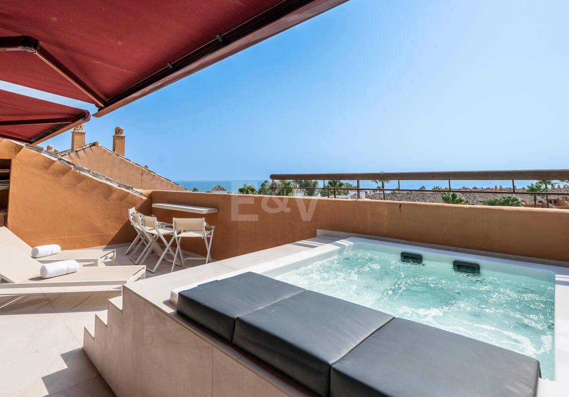Appartement Terrasse à louer en Marbella Golden Mile, Marbella (Toutes les zones)
