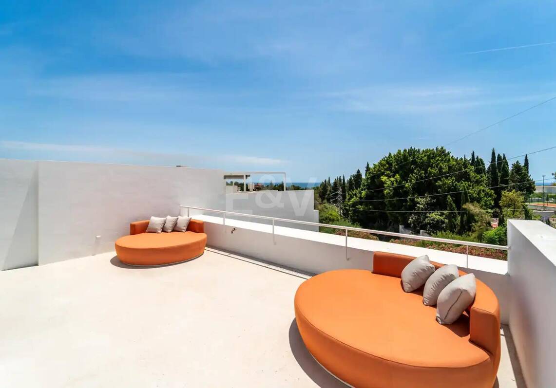 Turnkey Golden Mile Townhouse with Sea Views and Private Rooftop Solarium