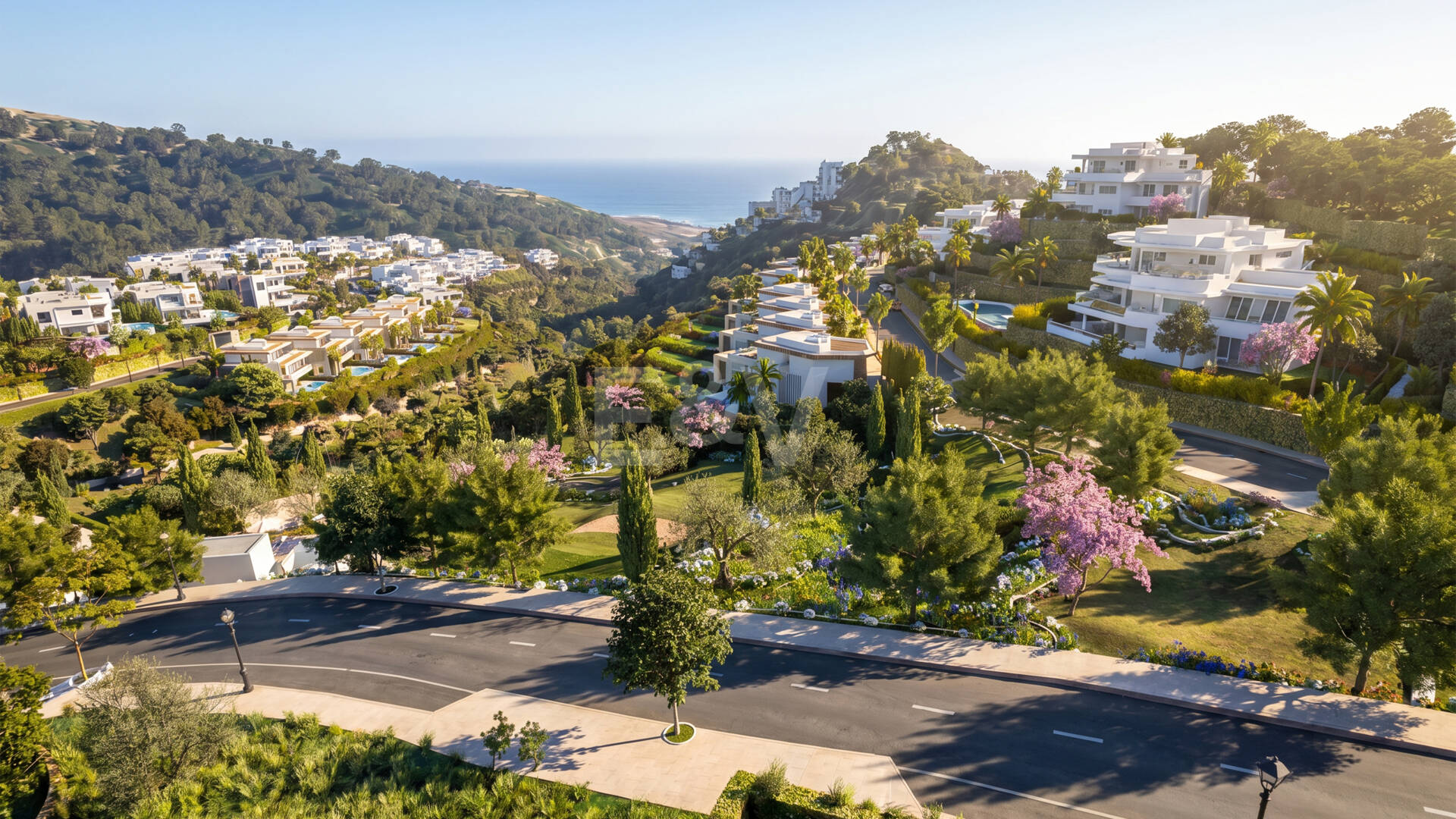 Villa de cinco dormitorios con estilo de vida de resort en Palo Alto