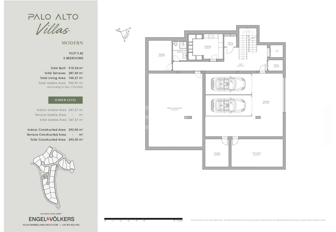 Elegante vivienda de cinco dormitorios con servicios propios de un resort en Palo Alto