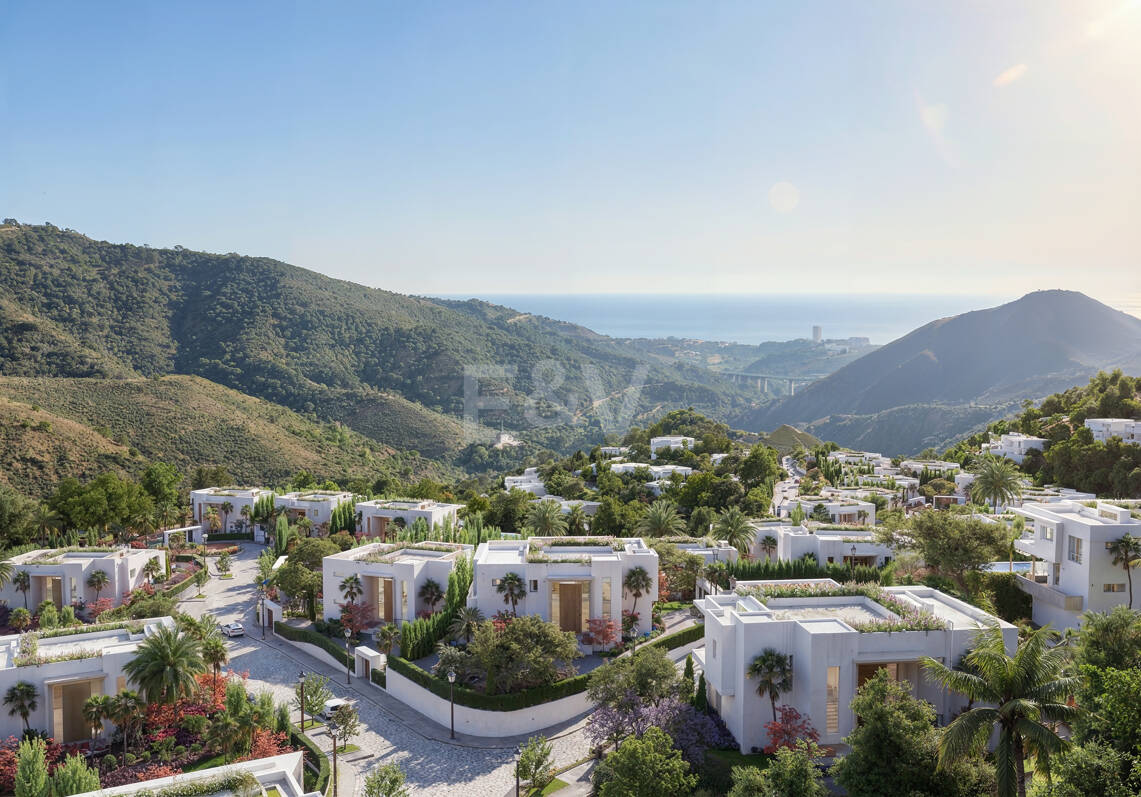 Villa with Double-Height living space and Panoramic Sea Views in Palo Alto