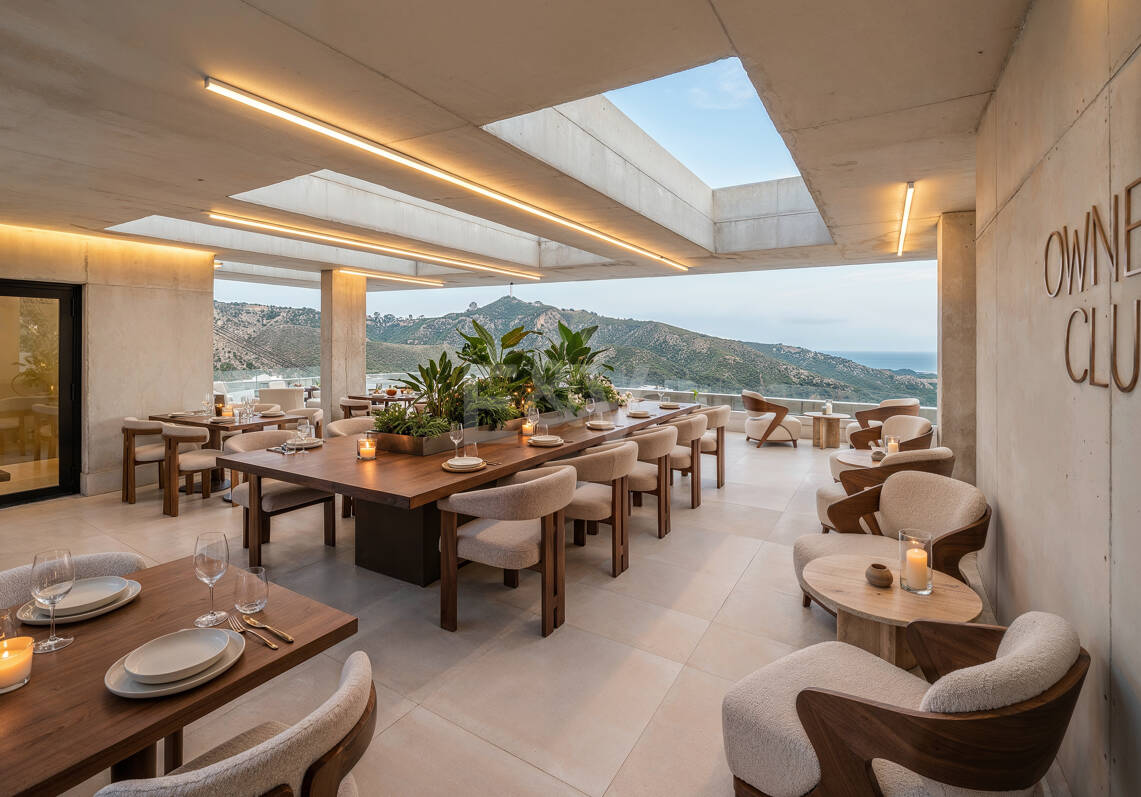 Villa with Double-Height living space and Panoramic Sea Views in Palo Alto
