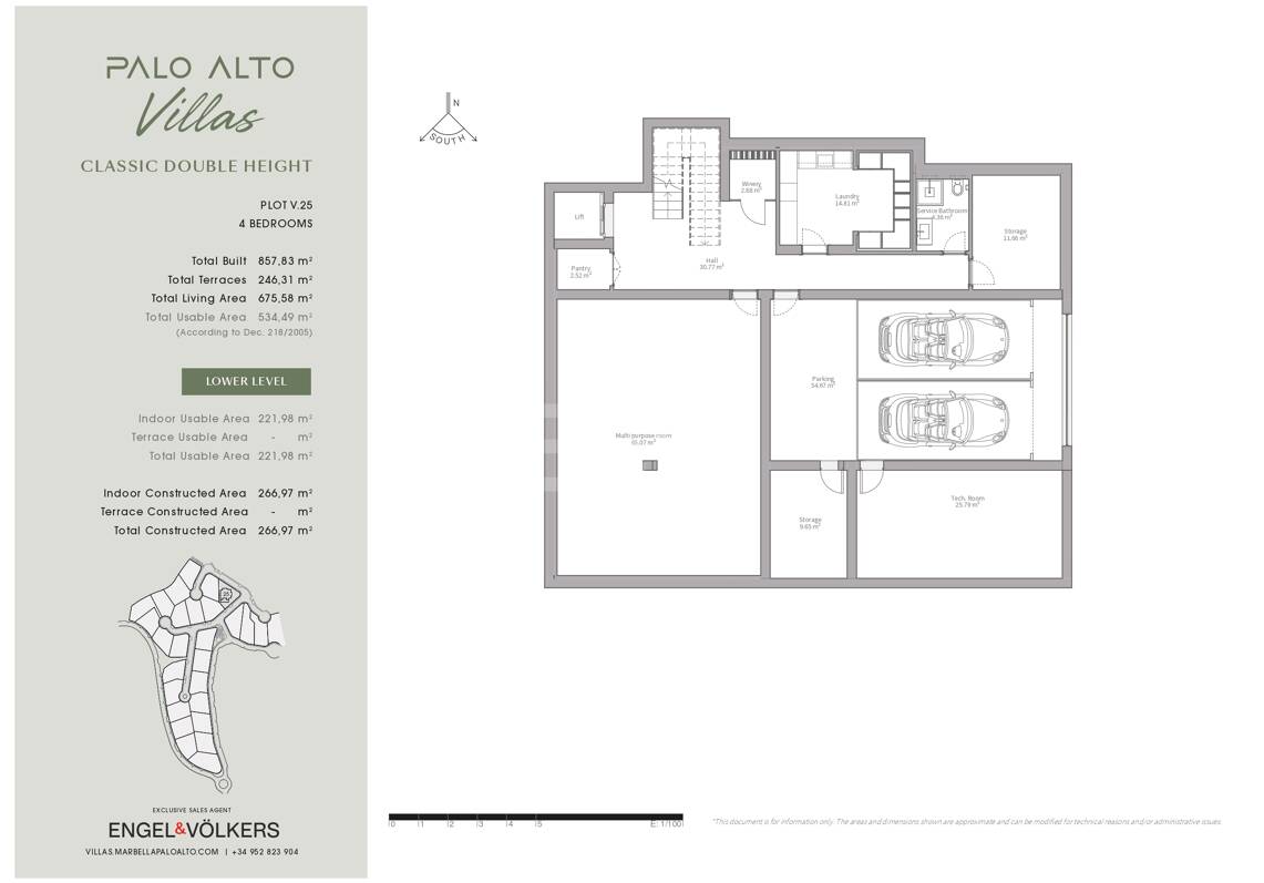 Villa with Double-Height living space and Panoramic Sea Views in Palo Alto
