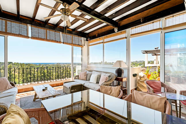 Golden Mile Penthouse with Spacious Terraces and Sea Views