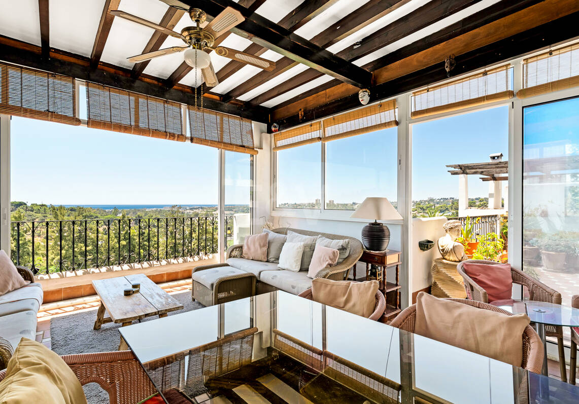 Golden Mile Penthouse with Spacious Terraces and Sea Views