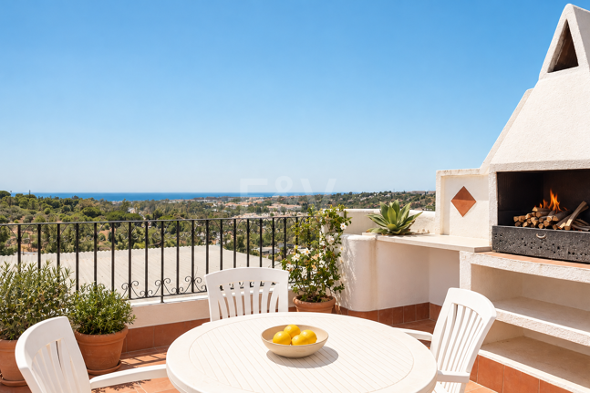 Penthouse an der Golden Mile mit großzügigen Terrassen und Meerblick