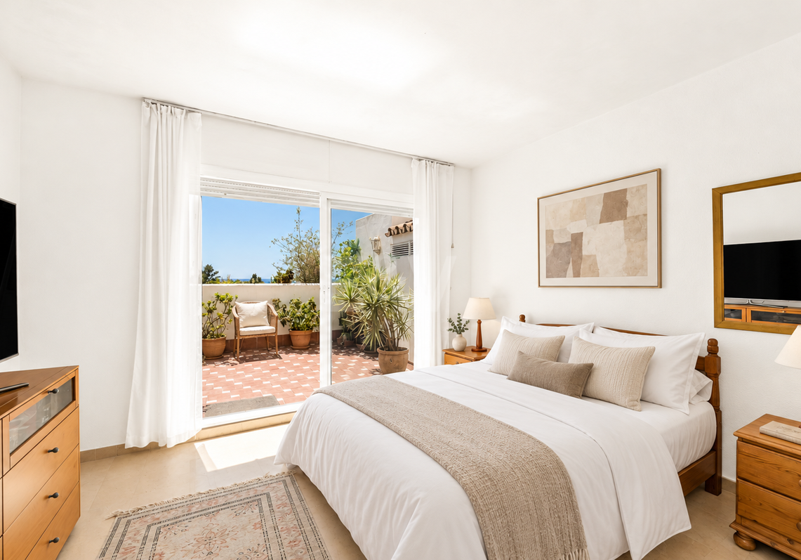 Penthouse an der Golden Mile mit großzügigen Terrassen und Meerblick