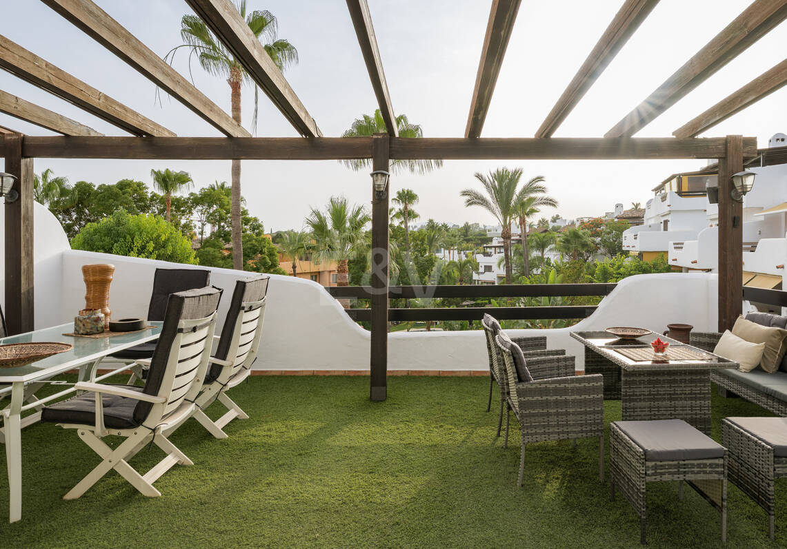 Golden Mile Townhouse med Rooftop Solarium och La Concha Views