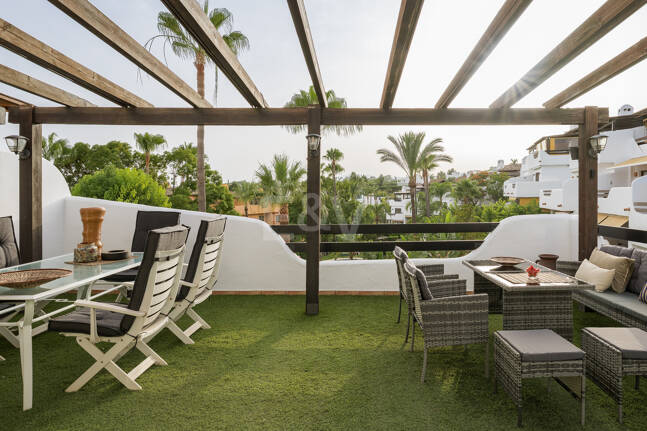 Golden Mile Townhouse med Rooftop Solarium och La Concha Views