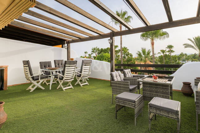 Golden Mile Townhouse med Rooftop Solarium och La Concha Views