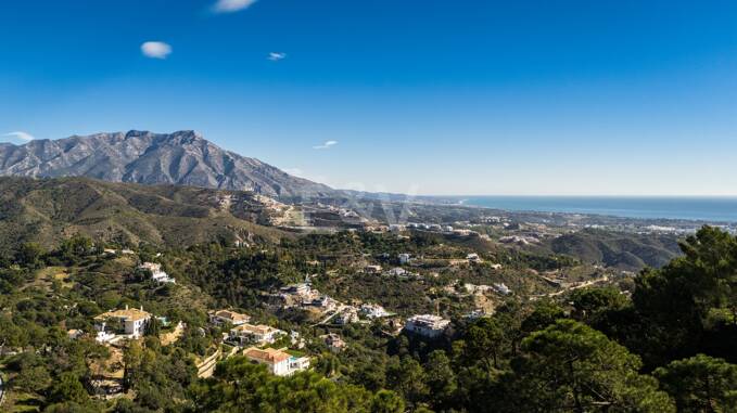 Parc exceptionnel avec projet à La Zagaleta