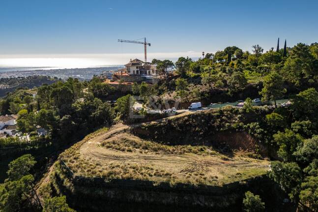 Parc exceptionnel avec projet à La Zagaleta