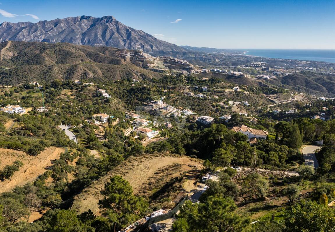 Parc exceptionnel avec projet à La Zagaleta