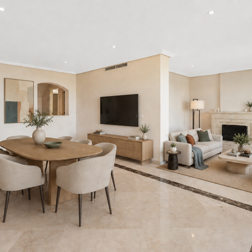 Spacious Duplex Penthouse with Panoramic Views in Los Arqueros