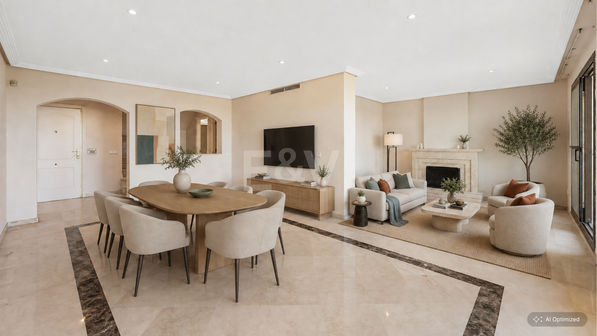 Spacious Duplex Penthouse with Panoramic Views in Los Arqueros