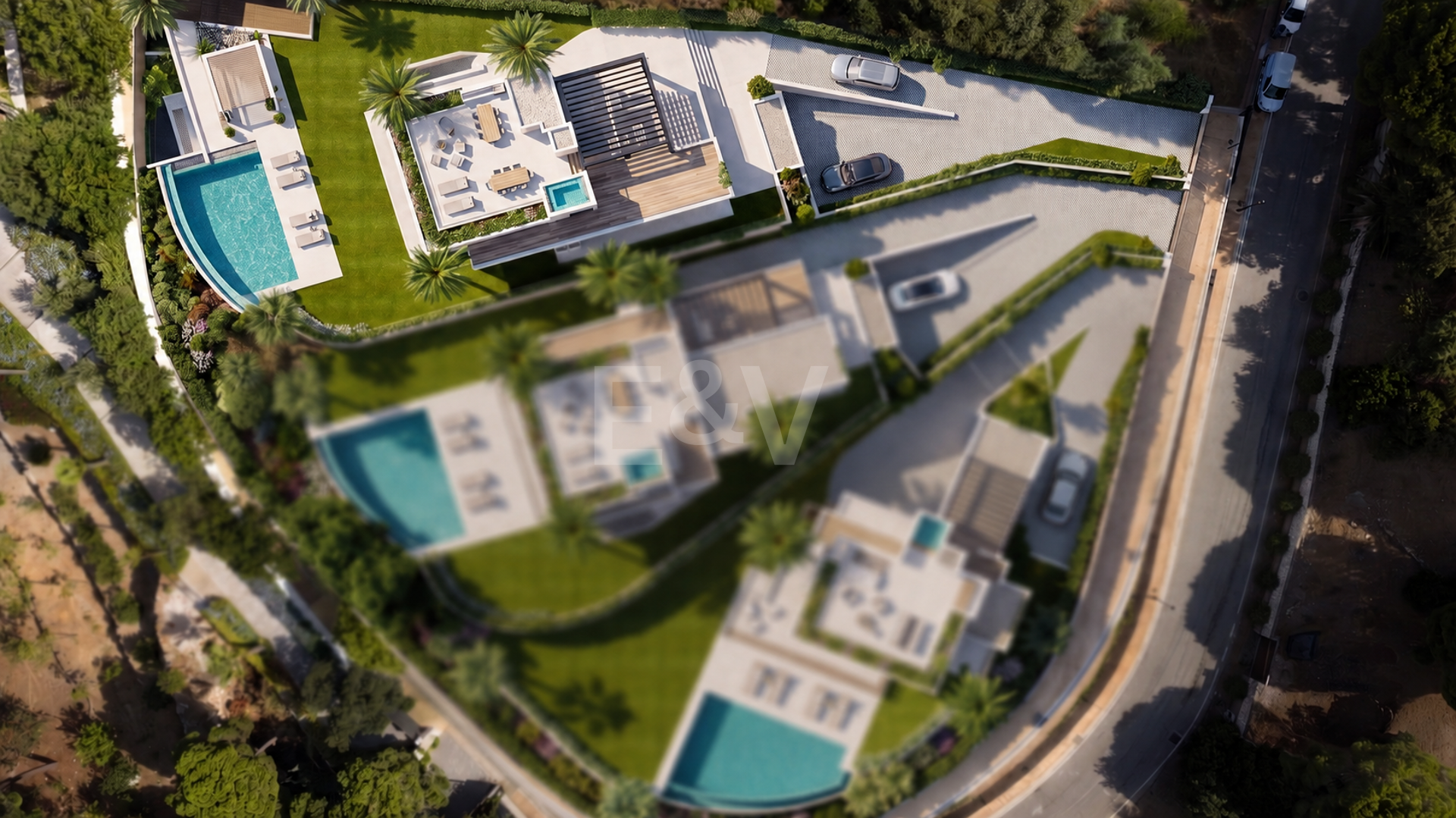 Contemporary Luxury Villa with Panoramic Sea & Mountain Views in Elviria
