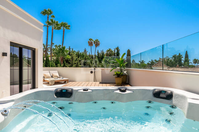 Villa Monte Blanco: Eine Oase der Eleganz und Ruhe, neben dem Golfplatz Las Brisas