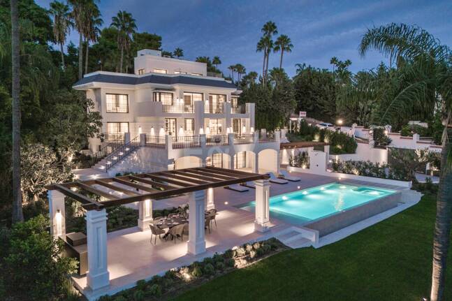 Villa Monte Blanco: Eine Oase der Eleganz und Ruhe, neben dem Golfplatz Las Brisas