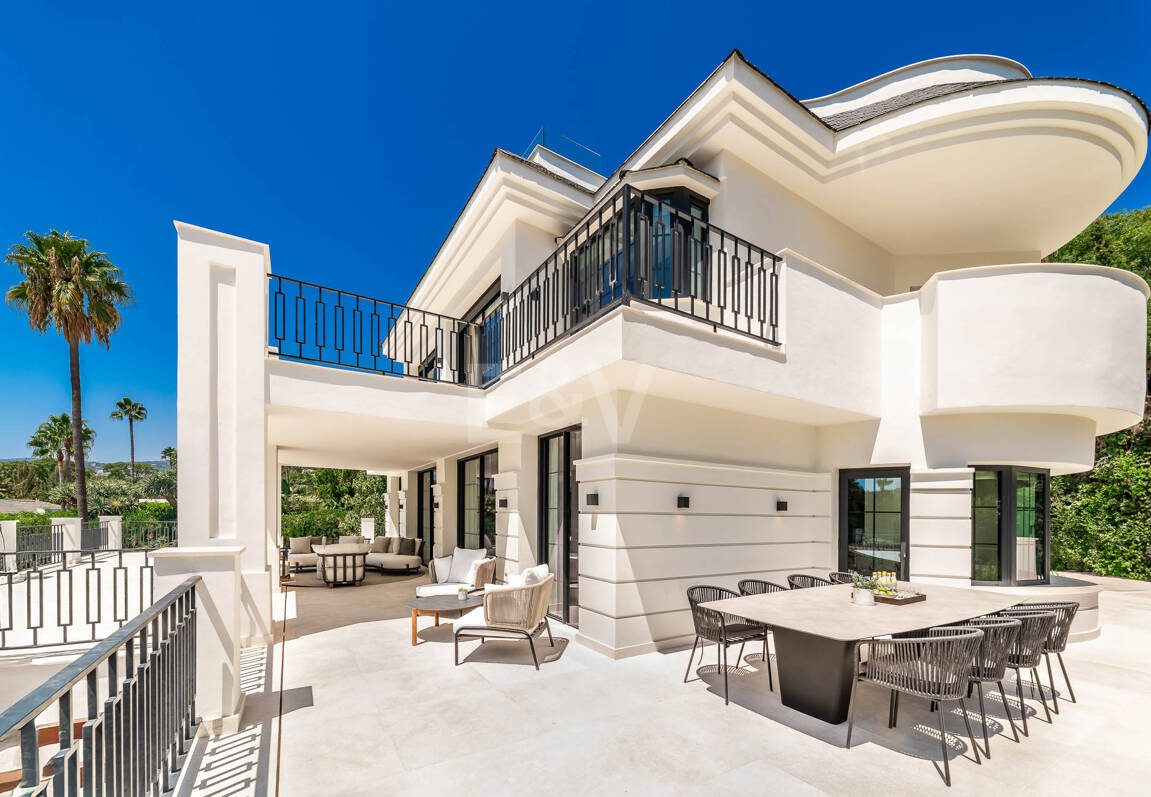 Villa Monte Blanco: Eine Oase der Eleganz und Ruhe, neben dem Golfplatz Las Brisas