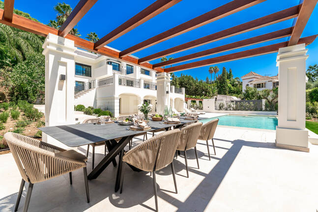 Villa Monte Blanco: Eine Oase der Eleganz und Ruhe, neben dem Golfplatz Las Brisas