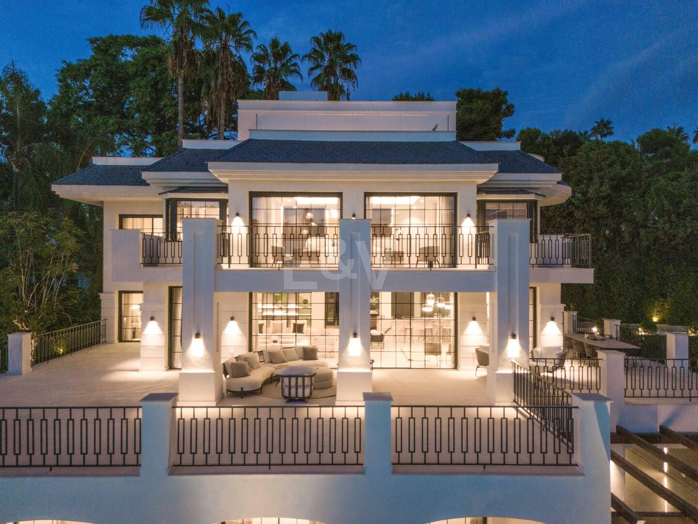 Villa Monte Blanco: Eine Oase der Eleganz und Ruhe, neben dem Golfplatz Las Brisas
