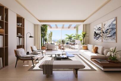 Luxury 3 Bedroom Semi Penthouse with Private Rooftop Pool on Marbella's Golden Mile