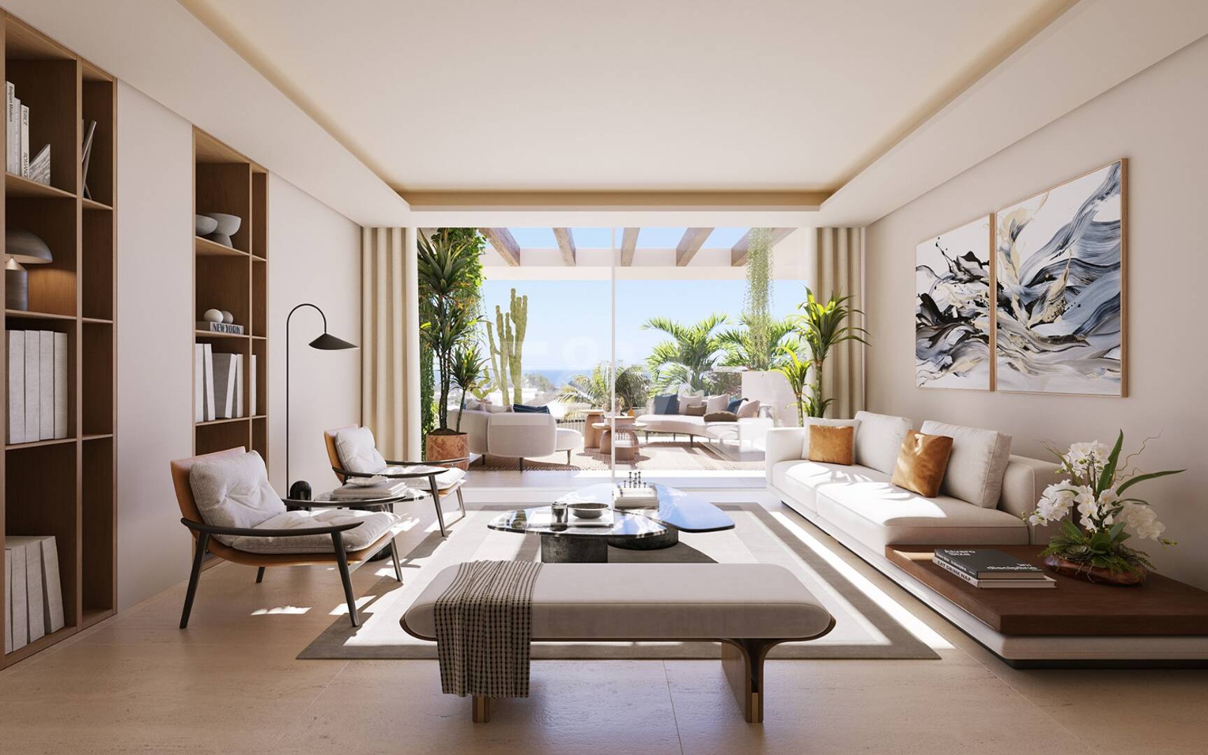 Luxury 3 Bedroom Semi Penthouse with Private Rooftop Pool on Marbella's Golden Mile