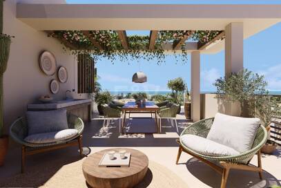 Luxury 3 Bedroom Semi Penthouse with Private Rooftop Pool on Marbella's Golden Mile